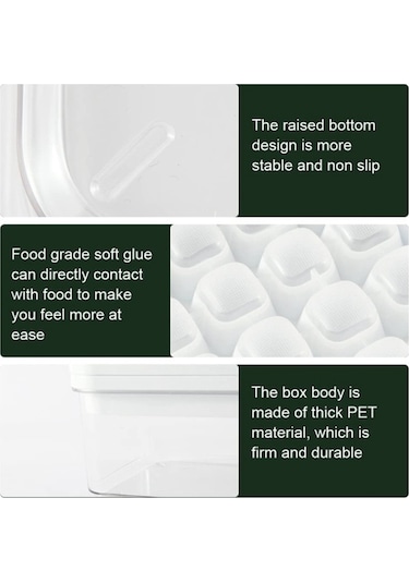 Çift Katmanlı Buz Küpü Makinesi Kalıp Kutusu Mutfak Pres Kapaklı Buz Tepsisi Bpa İçermez, Fda Sertifikası Yok - Pembe