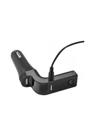 Bluetooth Araç Kiti Car-g7 Fm Usb Girişli Transmitter Carg7 Gri