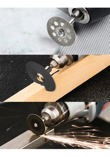 Xcan Gravür Makinesi İçin Kesme Diskleri Ve Halkalar Seti, 67 Parça 270516041