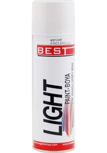 Light Sprey Boya Beyaz 225 Ml Tekli BEYAZ