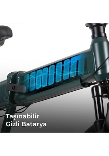 OLA EFD3 Gizli Bataryalı Katlanabilir Elektrikli Bisiklet 20”