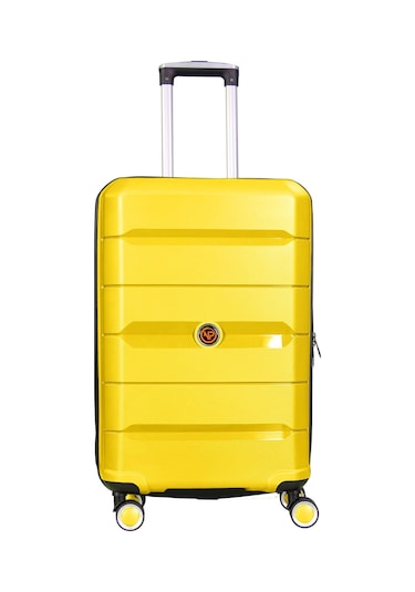 Npo Diamond Pp Polipropilen Küçük Boy Kırılmaz Valiz-sarı Sarı