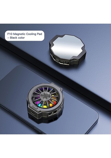 Didadodo Hızlı Soğutma Mobil Telefon Soğutucu Pad, Usb-c Girişli, Sessiz Çalışma, 67-88mm Uyumlu, 112 Karakterlik Model