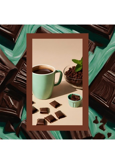 Mim And More Mint & Chocolate Coffee Nane ve Çikolata Aromalı Kahve Filtre Kahve 200 G