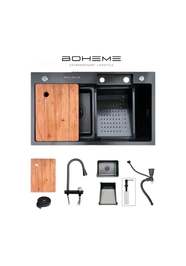 Boheme Smart Sink Bataryalı Teknolojik Evye Seti Diğer