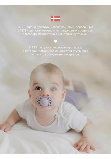 Bıbs Emici Emzik Silisyfi Infinity Symmetrical 0+ 239425591 Gri