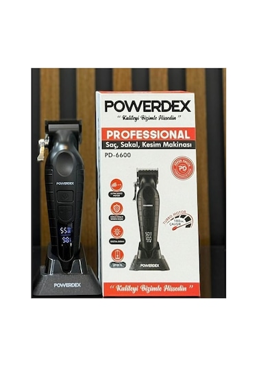 Powerdex PD-6600 Profesyonel Saç Sakal Kesme Makinesi
