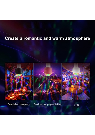 Tenfowee Rgbw Renkli Akıllı Sesli Kontrol Led Feneri, 4w 5v Usb Şarjlı, Mini Taşınabilir Işık, 6-8 Saat Süre, Portatif Ambiyans Lambası