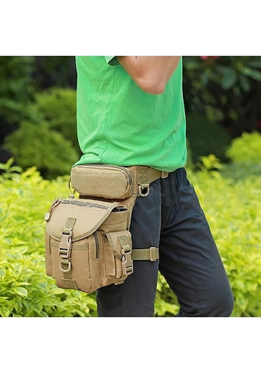 Maoyaya Bel Ayak Takılı Çanta, Bacağa Mont Edilebilir Çok Renkli