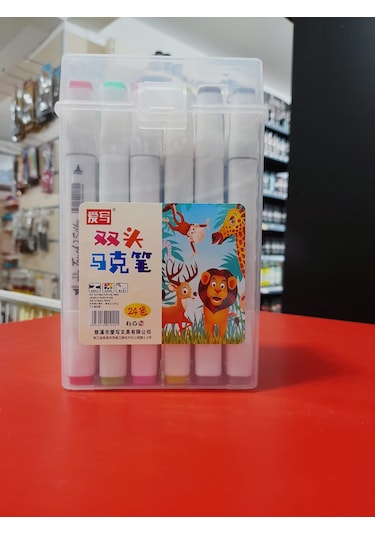 Touch Silky Çift Uçlu Artist Marker Kalemi 24'lü