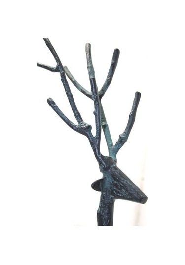 Metal 3'lü Geyik Seti Renkli