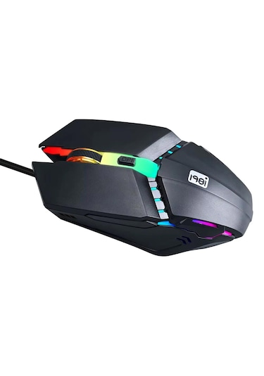G506 Tek El Kullanım Gaming Oyuncu Usb Kablolu Klavye Mouse Seti Rgb Led Işıklı Optik