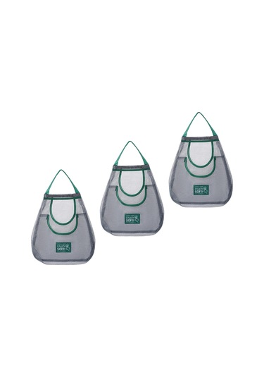 Suntek Meyve Sebze Mutfak Kamp C Için 3'lü Depolama Örgü