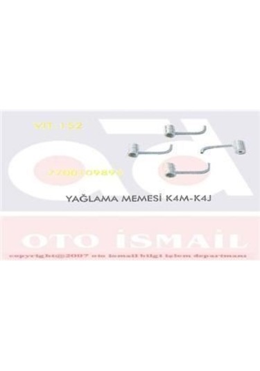 VITESSE 152R Yağlama Memesi Sağ CLIO Kangoo Megane 1.4 16V K4J 1.6 16V K4M