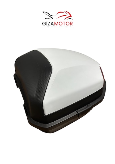 Giza Motosiklet Çantası 33 Lt Metalik Beyaz