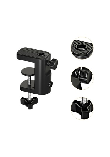 Homyl Masa Montaj Kelepçesi Mikrofon Standı İçin Sağlam 80x45x88mm