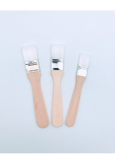 Hannah Bomeijia 3lü Zemin Fırçası Beyaz Kıl Fırça