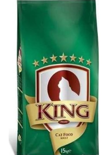 King Plus Cat Balıklı Yetişkin Kedi Maması 1500 G
