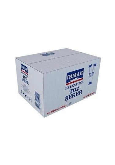 Irmak Dökme Beyaz Stick Toz Şeker 4000 Gr Tekli