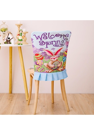 Suntek Ziyafet Partisi Daire Stil A Için Paskalya Sandalye Arka