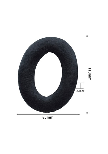 Sennheiser Hd515 / Hd555 / Hd595 / Hd598 / Hd558 / Pc360 Flanel Kulaklık Yastık Kılıfı Kulaklıklar Ton Ayarlama Pamuklu Yedek Kulak Yastıkları Kahverengi