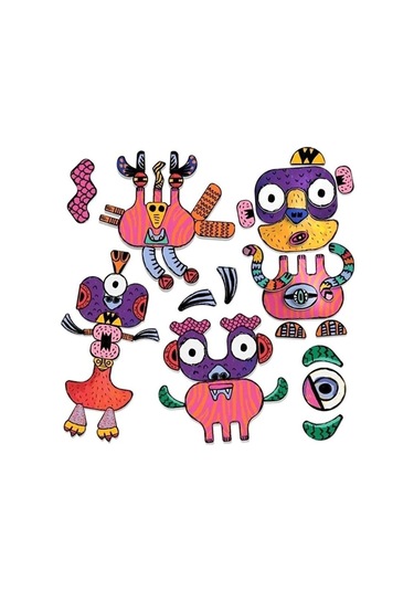 Headu Funny Monsters Eğitici Oyuncak