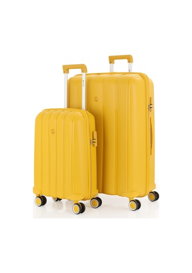 Mçs Polipropilen 2li Valiz Seti Büyük & Kabin V305 S21yy1000077-set 00012 Sarı