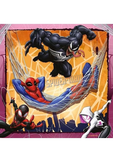 Ravensburger Çocuk Puzzle 3x49 Parça Marvel Spider Man Rpk120041153