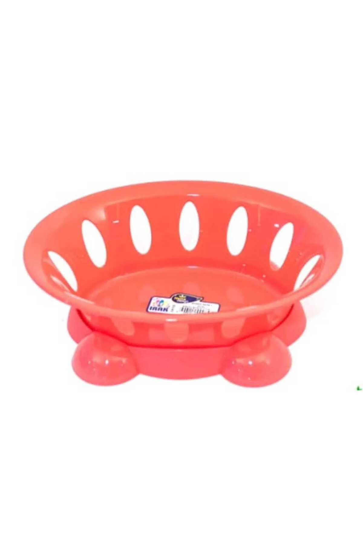 Plastik Ekmek Sepeti 28x21 Cm Mutfak Ve Sofralarınız İçin Pembe