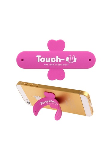 Muduan Yue Store 100 Pc Touch-u Silikon Telefon Tutucu Macenta Vantuzlu 3go1kb