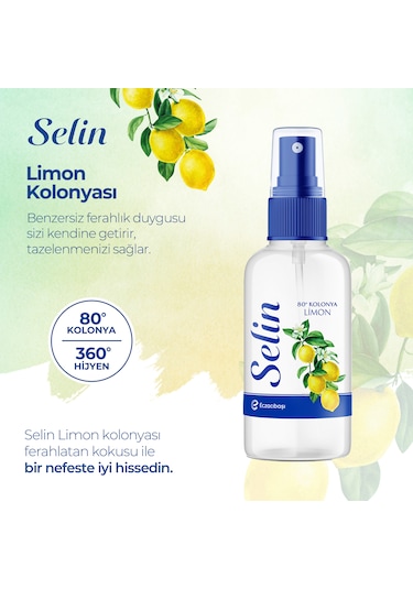 Selin Limon Kolonyası Sprey 12 x 50 ML