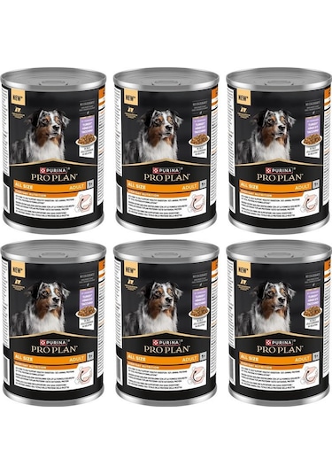 Pro Plan Hindi Etli Yetişkin Köpek Konservesi 400 Gr 6 Adet