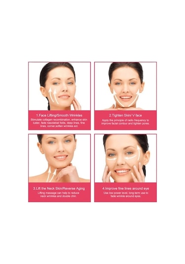 Electronıc Outlet Ve Ultrasonik Ölçekleyici Mini Kırışıklık Kaldırma Hıfu Ambition Gf Beyaz