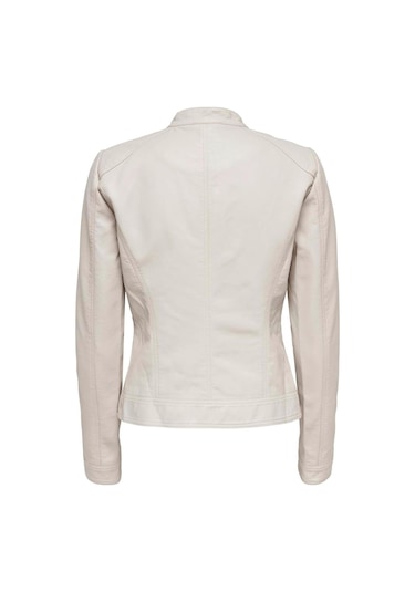 Only 15081400 Onlbandıt Faux Leather Bıker Otw Noos Kadın Deri Pıu Ceket Moonstruck