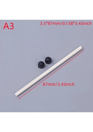 Zhanglei001 A1 Seramik Dalgıç Pompa Rotor Şaftı 2.5mm 3mm 3.5mm 4mm 5mm Akvaryum Havuz