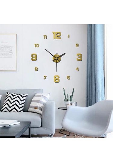 Moveevo Kişiselleştirilebilir Led Gece Lambalı Duvar Saati - 40cm Akrilik Dekoratif Saat Renkli