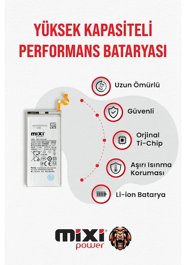 Samsung Galaxy Note 9 Uyumlu Tam Kapasite Batarya