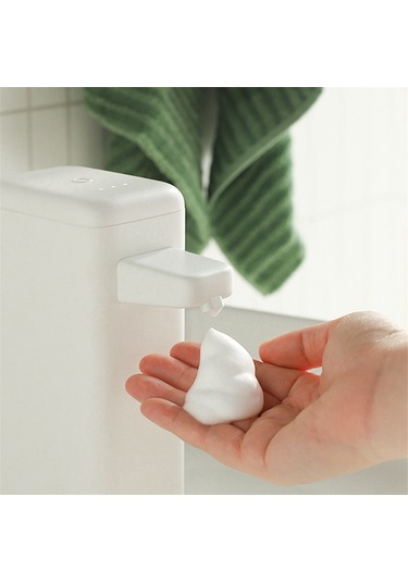 Anjiexun Tam Otomatik Endüktif Sabunluk A İnci Beyazı