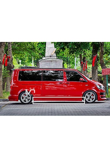 Vw Transporter T7 Uzun Şase Marşpiyel Fiberglass Boyasız