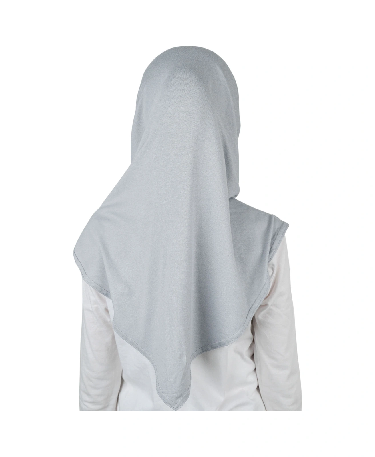 Pratik Hazır Geçmeli Çocuk Şal Gri Gri