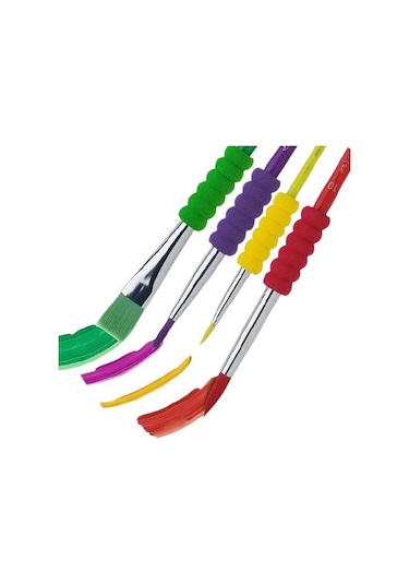 Fırça Seti 4'lü Paket 2-6-10-12 Numara Faber Castell Fırça Seti 4