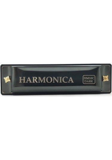 Hermann Mayer Hm10c Dark Harmonica - Domajör Mızıka