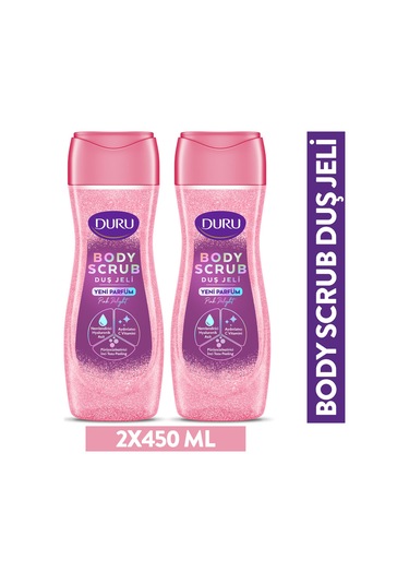 Duru Body Scrub Pınk Delıght Duş Jeli 2x450 Ml Diğer