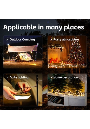 West Bıkıng Yp0701425 Kamp Led Çadır Işık Açık Kamp Alanı Atmosfer Gölgelik Işık - Sıcak Işık