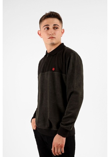 Raınsnow Erkek Triko Kazak Yeşil (504886137) Yeşil