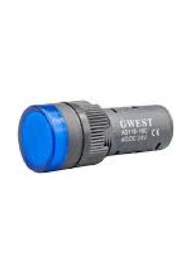 Gwest Ad116-16c-220-mv ,mavi-220v M16 Sinyal Lamba