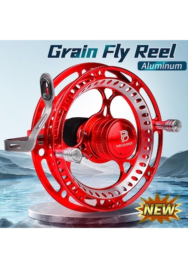 Proberos Jd99 100mm Tam Metal Taşınabilir Hafif Balıkçılık Makarası - Stil D