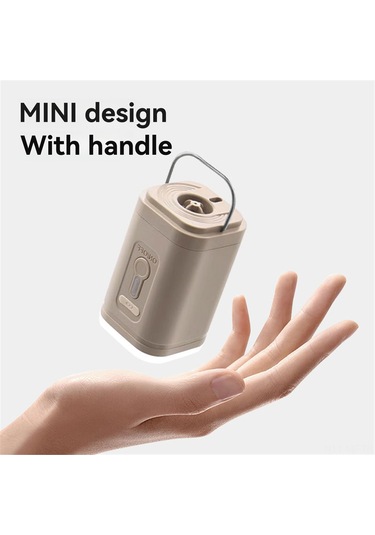 Mufunye 3'lü Fonksiyonlu Hava Pompa: Şişirme, Emme Ve Kamp Lambası - Taşınabilir 25w Abs Matras Futbol Topu Şişirici