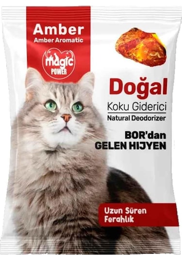 Magic Power Kedi Kumu Koku Giderici Amber 25 G