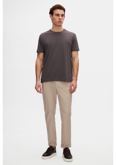 D's Damat Ds Damat Relaxed Fit Antrasit %100 Pamuk T-shirt 6hc14ort02005 Antrasit
